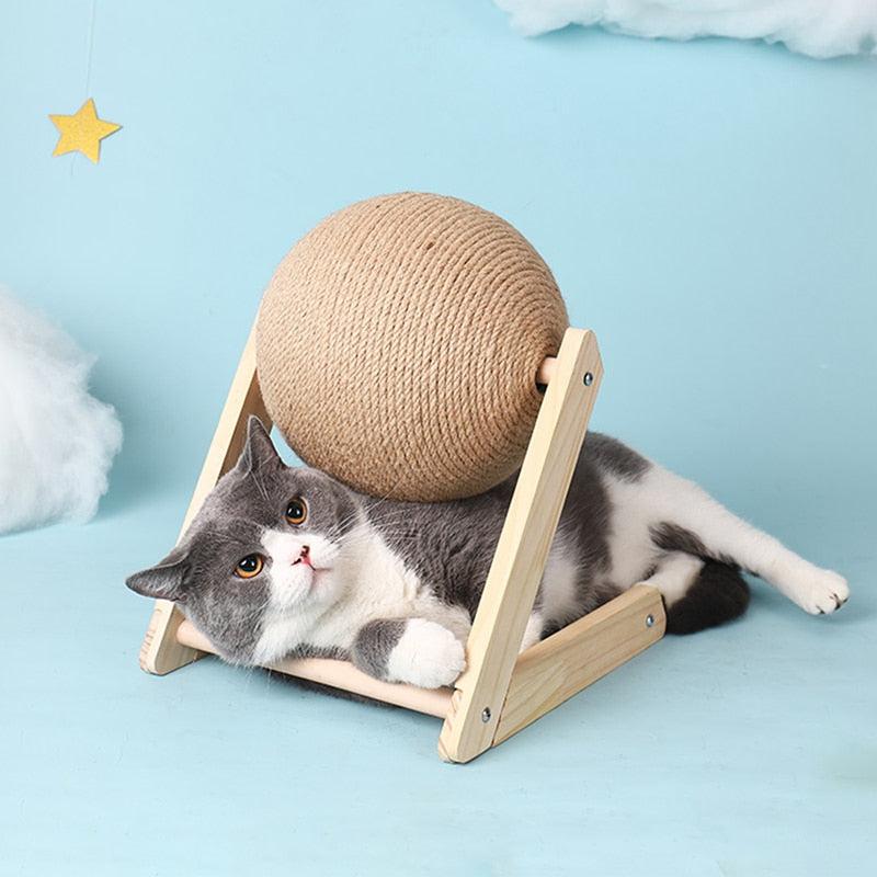 Boule à Gratter pour Chat, jouet de chaton, en sisal résistant à l'usure, Accessoire pour Chat-2-Petmonde