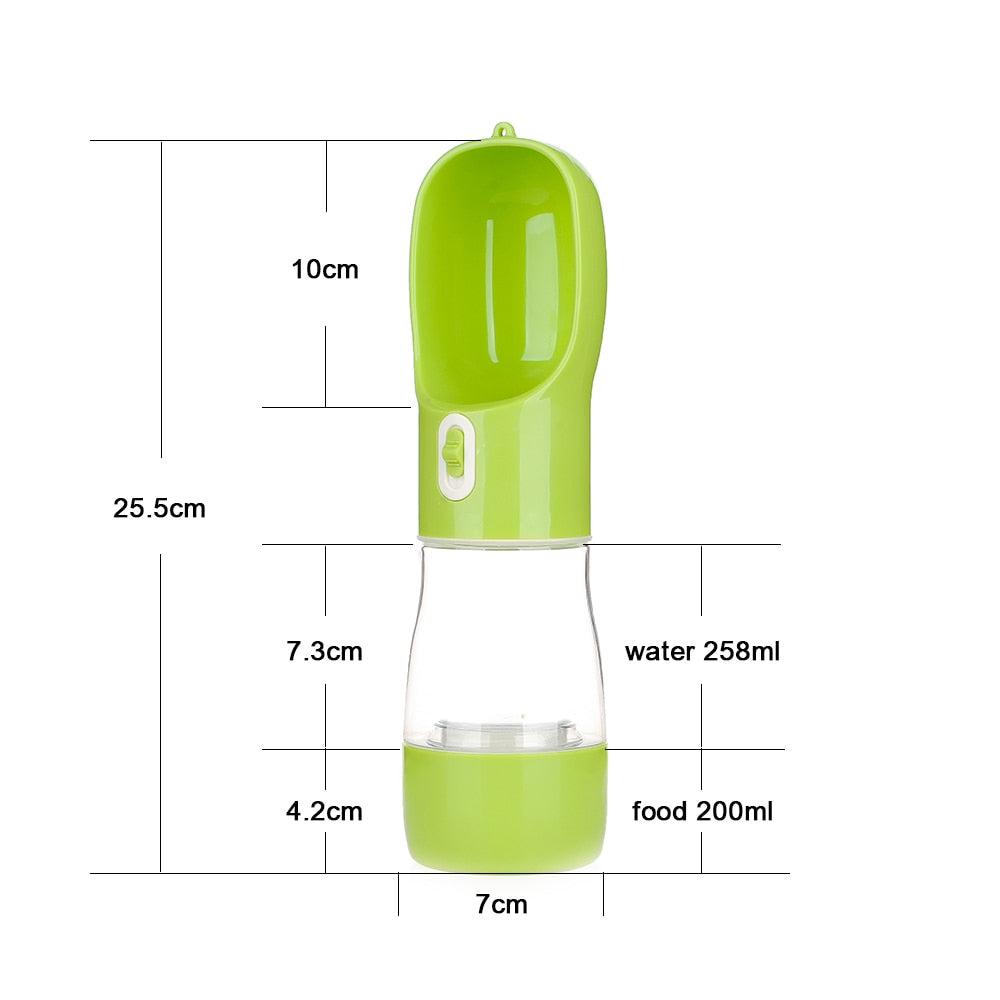 Distributeur Portable d'Eau et de Nourriture pour Chien & Chat – Récipient de Voyage Pratique-9-Petmonde