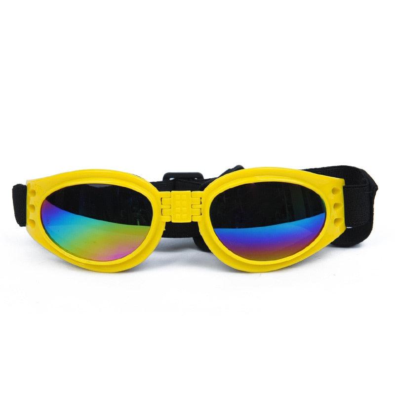 Lunettes anti UV jaunes