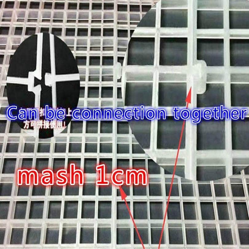 Couvercle perforé grille séparateur pour aquarium adaptable toute taille ou supports accrochables au choix-9-Petmonde