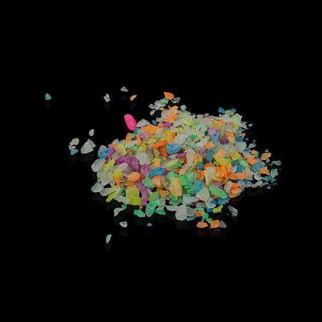 Grains de sable lumineux belles couleurs fluorescentes décoration d'aquarium-10-Petmonde