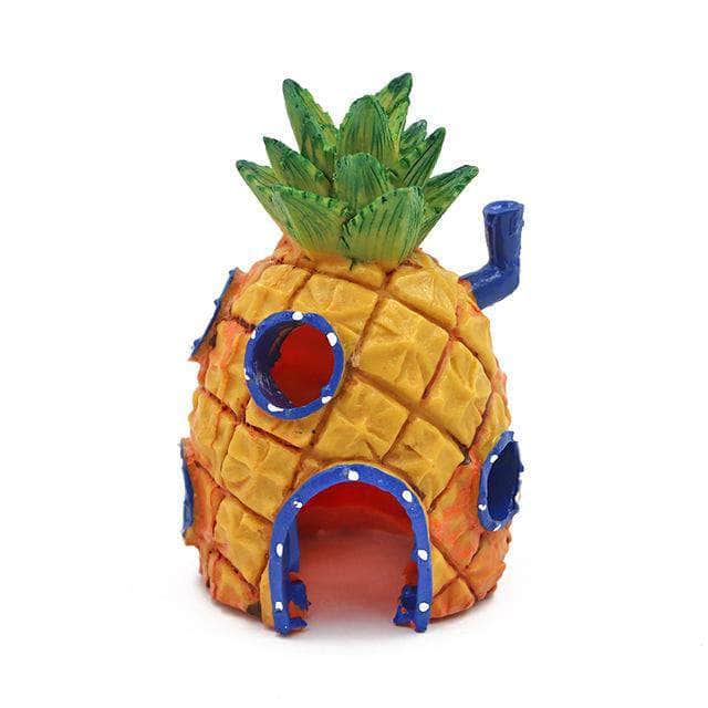 Ornement maison Bob l'éponge maison ananas décoration pour aquarium-2-Petmonde