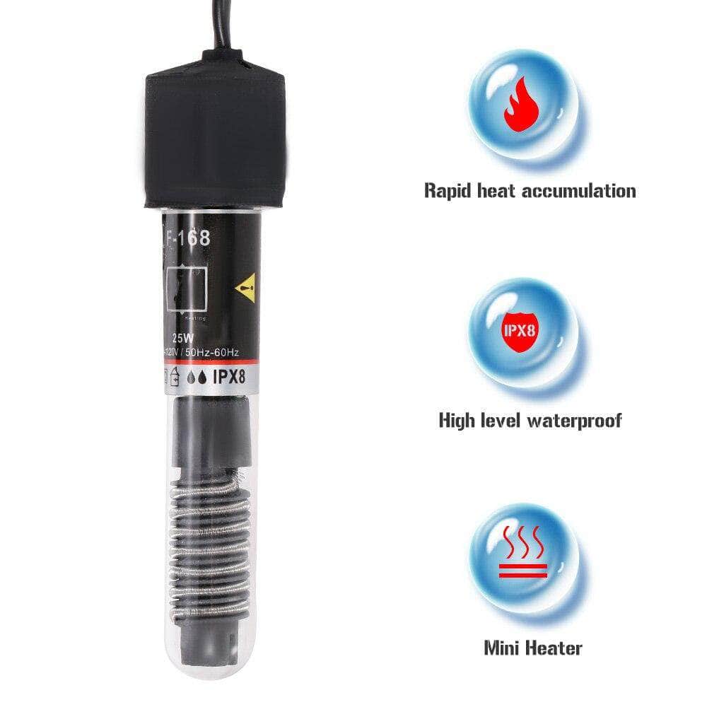 Mini chauffage pour petit aquarium 25W - 26 degrés température constante-6-Petmonde