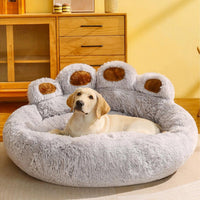 Petmonde-Canapé lit lavables pour animaux de compagnie, lit pour chiots, chats, et chiens-Gris Clair-S 50cm-Petmonde