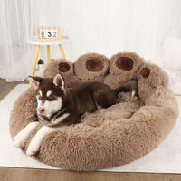 Petmonde-Canapé lit lavables pour animaux de compagnie, lit pour chiots, chats, et chiens-Marron-S 50cm-Petmonde