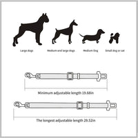 Petmonde-Ceinture de sécurité ajustable pour chien, clip SFP, harnais de promenade pour chien--Petmonde