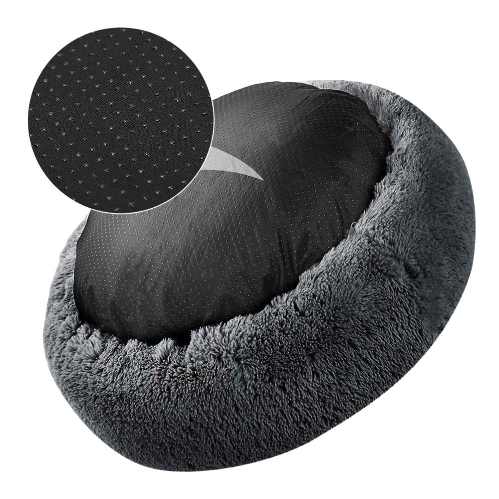 Lit Rond Ultra Doux et Lavable pour Chien et Chat - Lit Donut Confortable-23-Petmonde