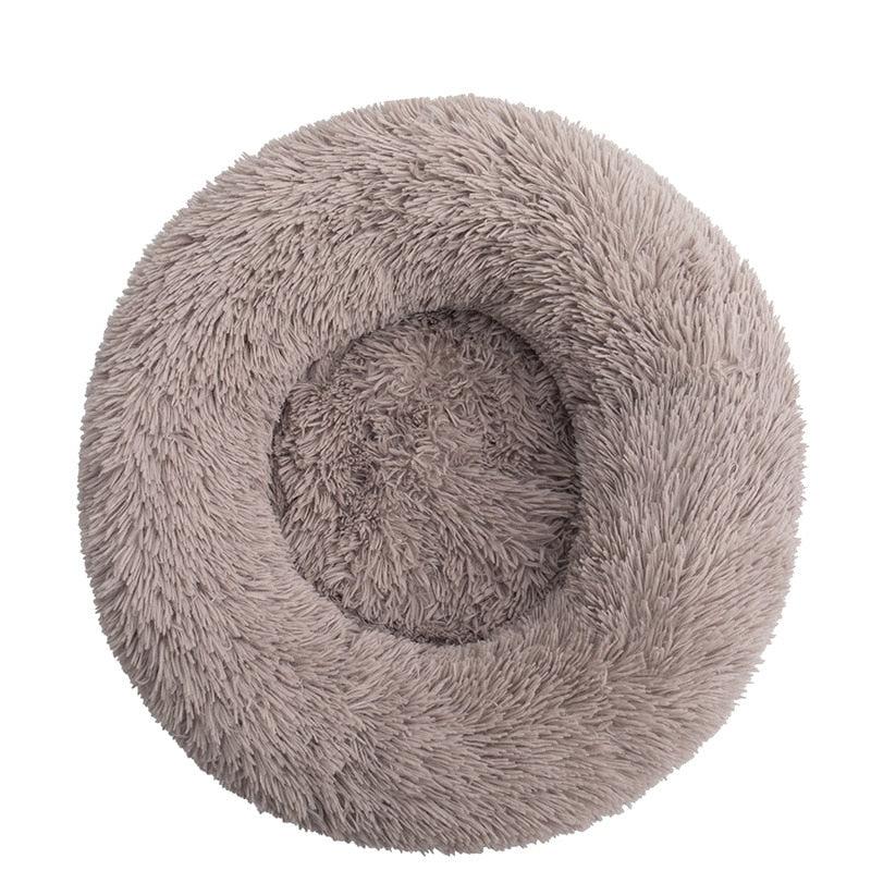 Lit Rond Ultra Doux et Lavable pour Chien et Chat - Lit Donut Confortable-5-Petmonde