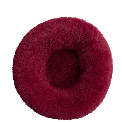 Lit Rond Ultra Doux et Lavable pour Chien et Chat - Lit Donut Confortable-13-Petmonde