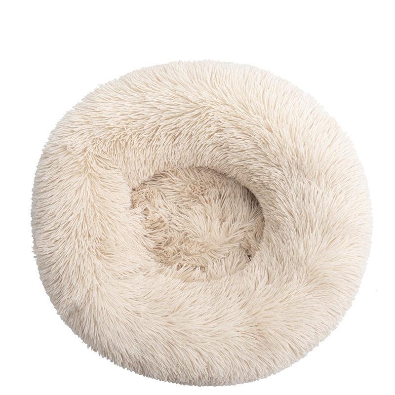 Lit Rond Ultra Doux et Lavable pour Chien et Chat - Lit Donut Confortable-4-Petmonde