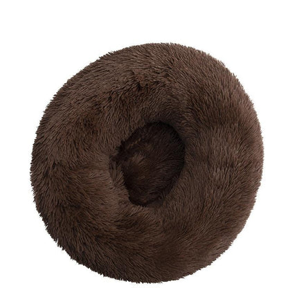 Lit Rond Ultra Doux et Lavable pour Chien et Chat - Lit Donut Confortable-11-Petmonde