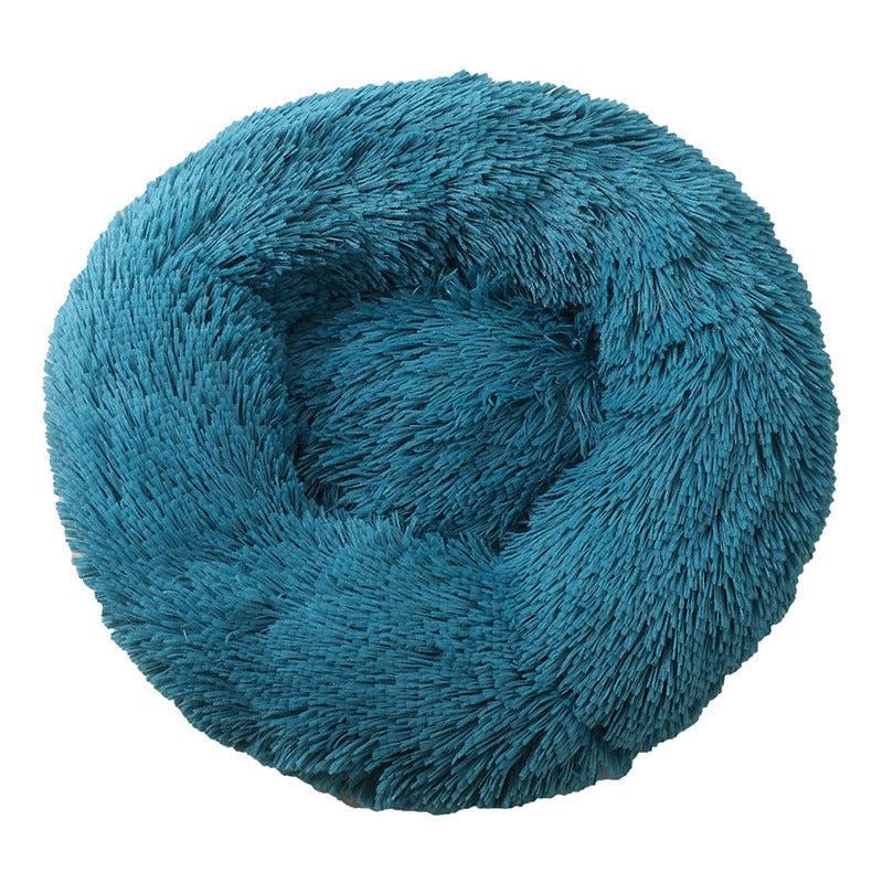 Lit Rond Ultra Doux et Lavable pour Chien et Chat - Lit Donut Confortable-15-Petmonde