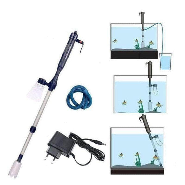 Kit d'aspirateur de sable pour aquarium électrique nettoyeur de