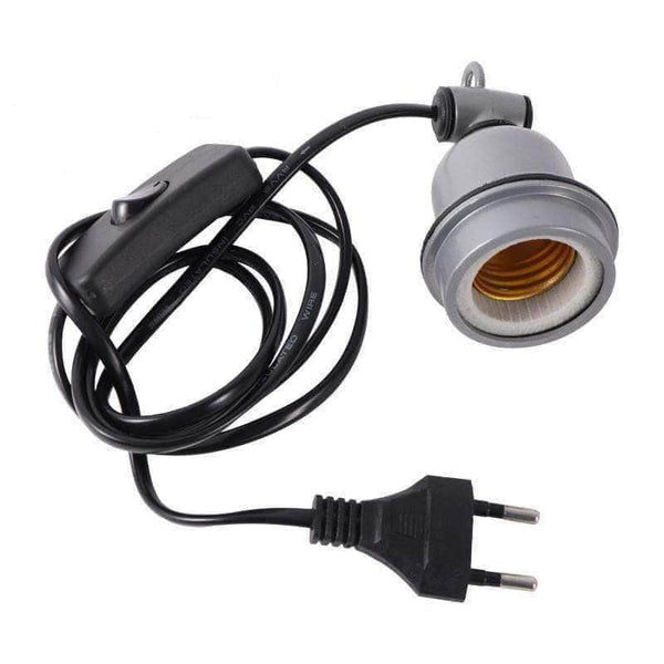 Porte-lampe support d'ampoule accrochable douille base E27 lampe