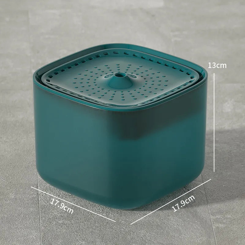 Fontaine à Eau Électrique pour Chat - 3 Litres, Filtre Intégré, Fonction de Recirculation Automatique et Distributeur Silencieux-9-Petmonde