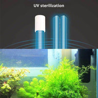 Petmonde-4 en 1 filtre interne d'aquarium nouvelle génération système de filtration à lampe UV stérilisateur et purificateur à UV-C et pompe à air-Filtration et pompes--Petmonde