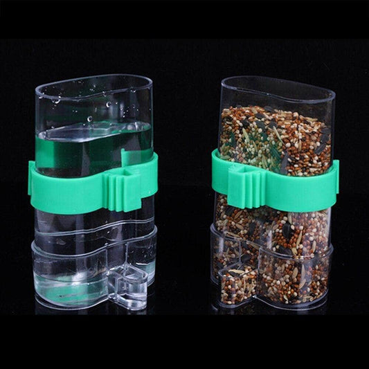 Abreuvoir fontaine d'eau distributeur de nourriture mangeoire pour oiseau perruche-1-Petmonde
