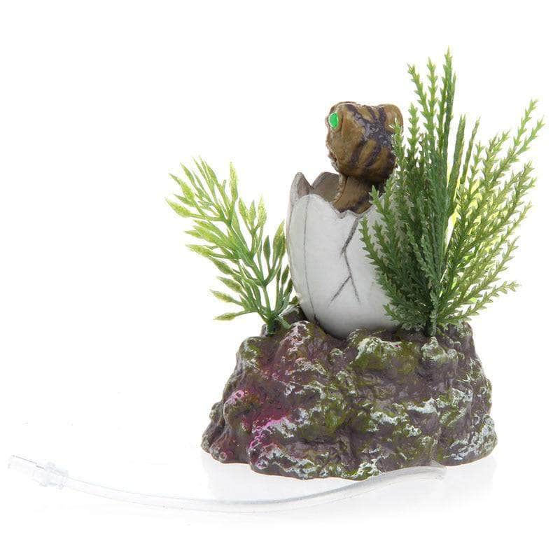 Bébé dinosaure décoration mouvante à bulles utilisable avec bulleur pompe à air-3-Petmonde