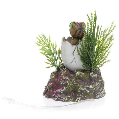 Bébé dinosaure décoration mouvante à bulles utilisable avec bulleur pompe à air-3-Petmonde