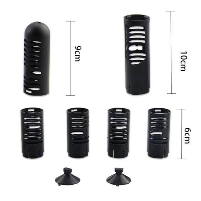 Étui de protection de chauffage submersible anti-explosion longueur réglable via sections multiples pour aquarium-2-Petmonde