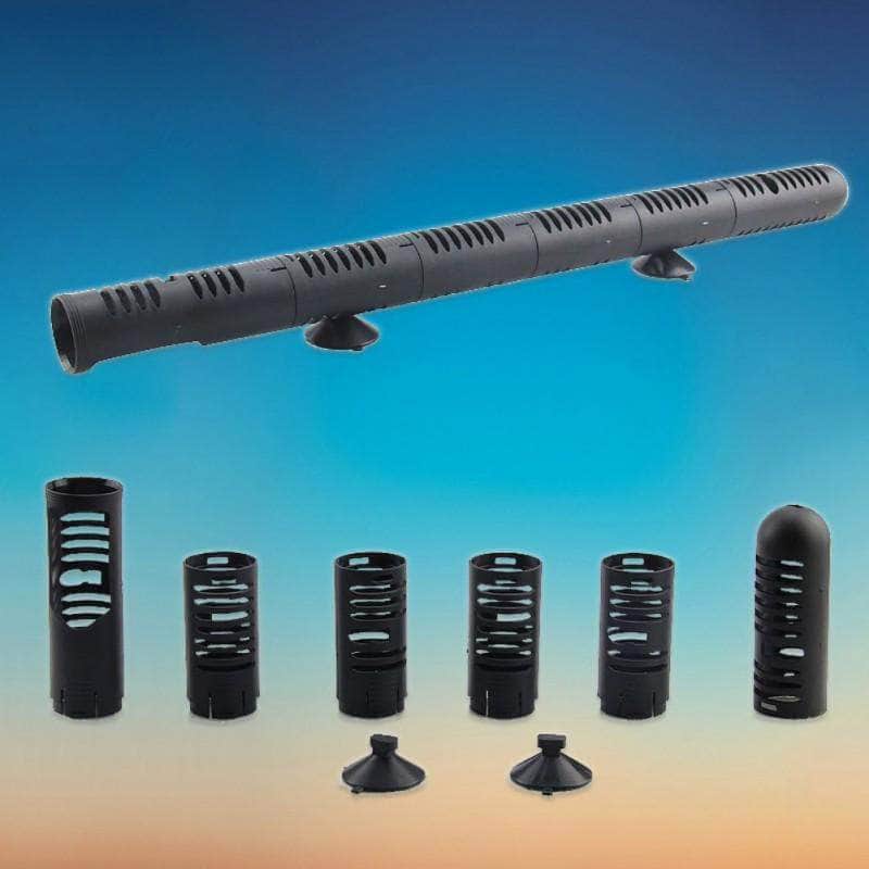 Étui de protection de chauffage submersible anti-explosion longueur réglable via sections multiples pour aquarium-3-Petmonde