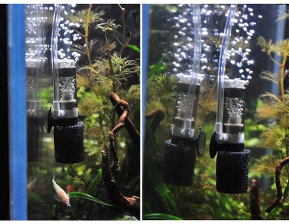 Filtre à exhausteur 2 en 1 filtration et aération pour nano aquarium-5-Petmonde