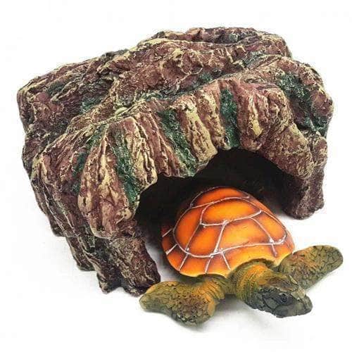 Grotte en Résine pour Tortue & Reptile – Abri & Cachette Naturelle-2-Petmonde