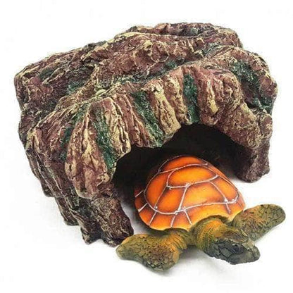 Grotte en Résine pour Tortue & Reptile – Abri & Cachette Naturelle-2-Petmonde