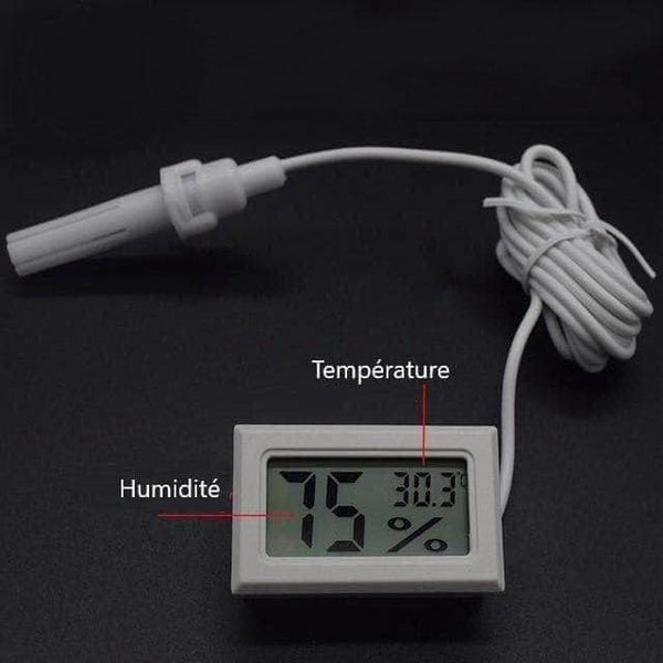 Thermomètre / Hygromètre Testeur d'Humidité pour Terrarium (CTH-609)