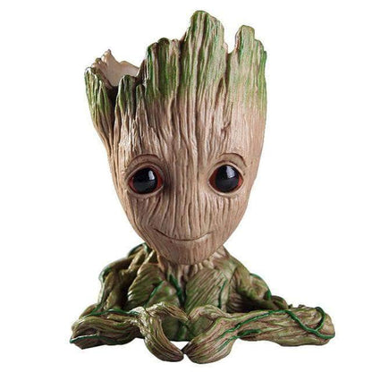 Ornement figurine homme arbre en résine guradians of the galaxy décoration mignonne pour aquarium-4-Petmonde