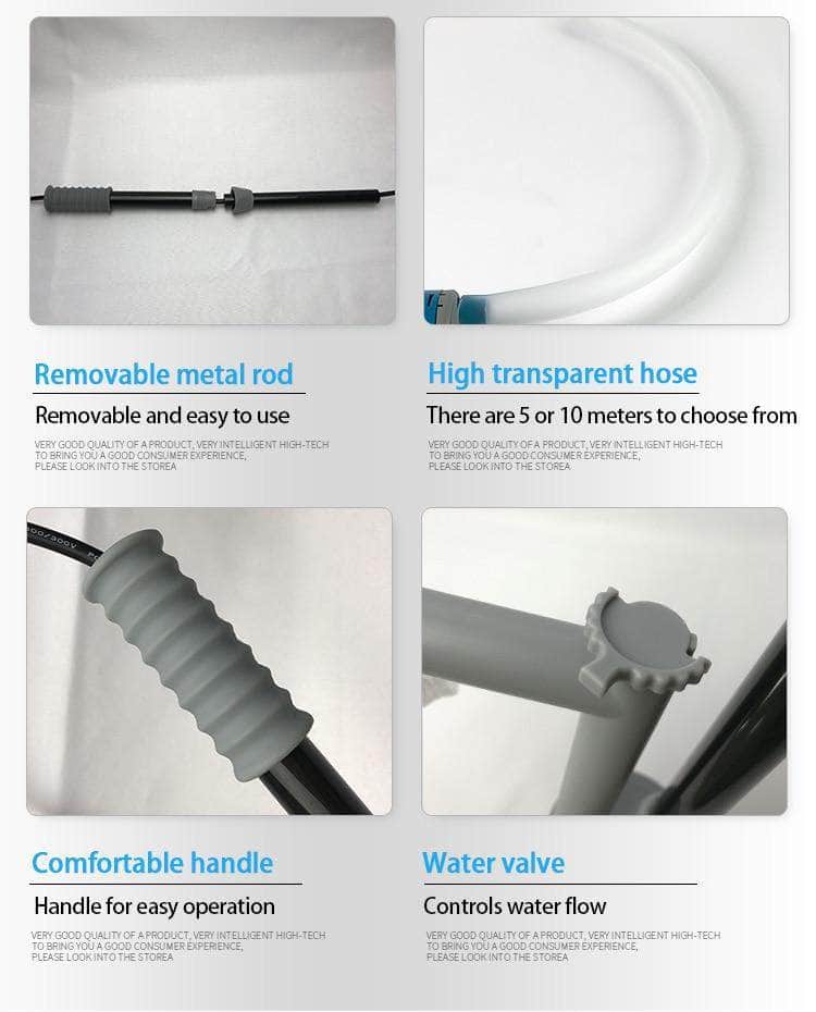 Pompe Électrique de Nettoyage pour Aquarium – Aspirateur & Filtre à Eau pour Changement d'Eau-10-Petmonde
