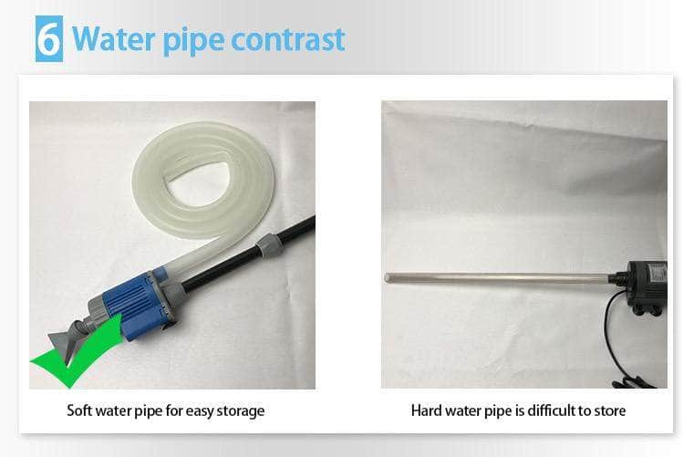 Pompe Électrique de Nettoyage pour Aquarium – Aspirateur & Filtre à Eau pour Changement d'Eau-15-Petmonde