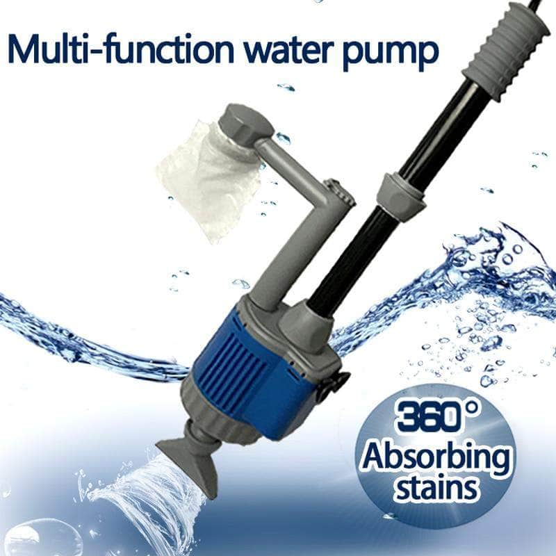Pompe Électrique de Nettoyage pour Aquarium – Aspirateur & Filtre à Eau pour Changement d'Eau-2-Petmonde