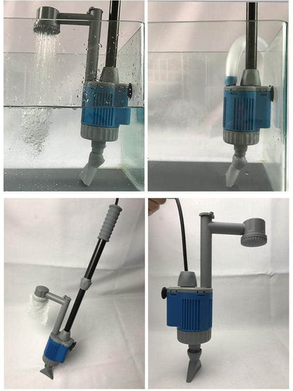 Pompe Électrique de Nettoyage pour Aquarium – Aspirateur & Filtre à Eau pour Changement d'Eau-20-Petmonde