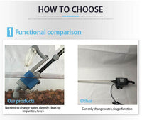 Petmonde-Outil de nettoyage et de changement d'eau d'aquarium pompe électrique filtre à eau aspirateur-entretien--Petmonde