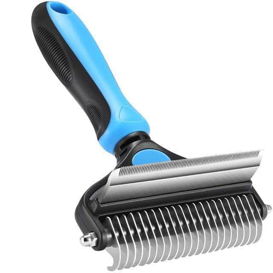 Peigne de toilettage professionnel double face pour chien et chat-1-Petmonde