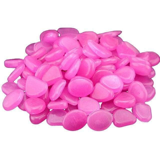 Pierres fluorescentes en résine galets lumineux décoration pour aquarium x10-12-Petmonde