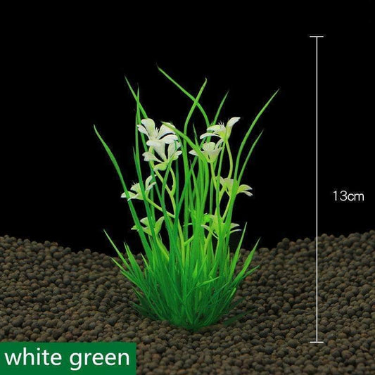 Plante aquatique artificielle décorative ornements pour aquarium-1-Petmonde