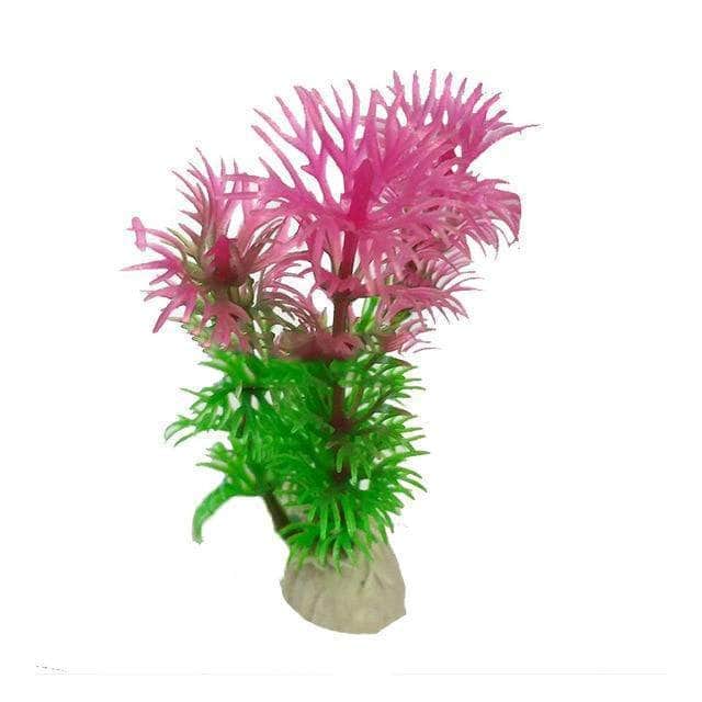 Plante artificielle de décoration aquarium fausse plante-9-Petmonde