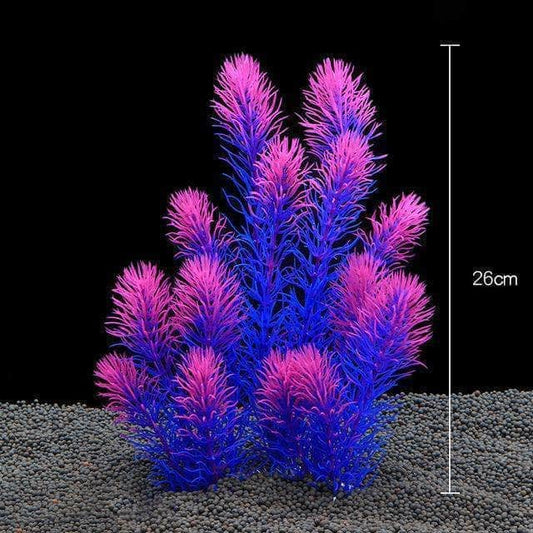 Plante décorative de grande taille fausse plante ornement aquarium-1-Petmonde