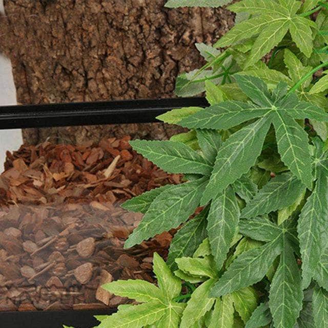 Plante suspendue avec ventouse grande taille décoration pour aquarium terrarium vivarium simulation milieu naturel-2-Petmonde