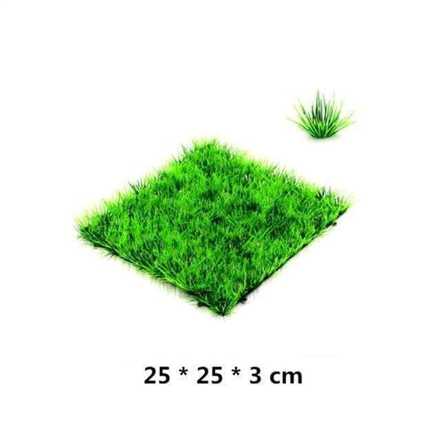 Plantes de fond artificielles ornement en plastique décoration pour aquarium-5-Petmonde