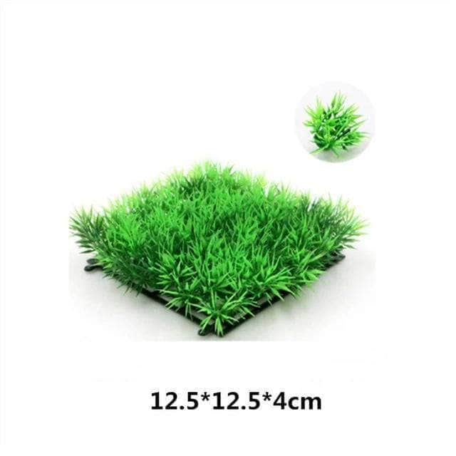 Plantes de fond artificielles ornement en plastique décoration pour aquarium-2-Petmonde