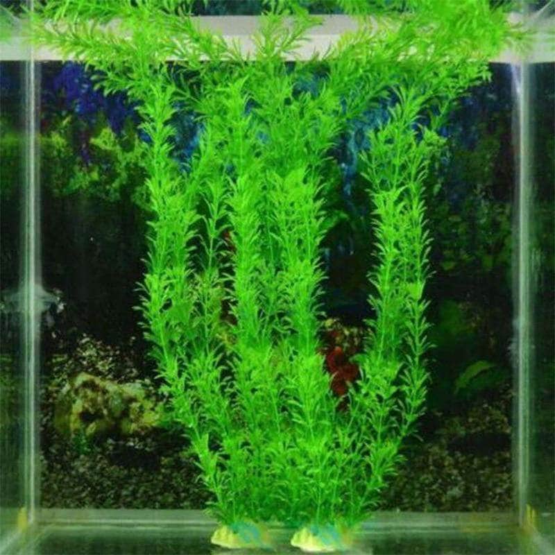 Plantes sous-marines artificielles décoration pour aquarium plusieurs tailles/couleurs-1-Petmonde