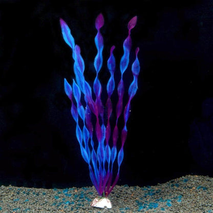 Plantes sous-marines artificielles décoration pour aquarium plusieurs tailles/couleurs-16-Petmonde