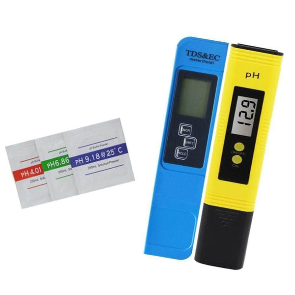 Testeur PH TDS EC thermomètre ph mètre conductimètre kit de test quali –  Petmonde