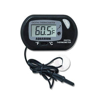 Petmonde-Thermomètre digital avec LCD outil de mesure pour aquarium 6 styles différents-Accessoires-Noir-Petmonde